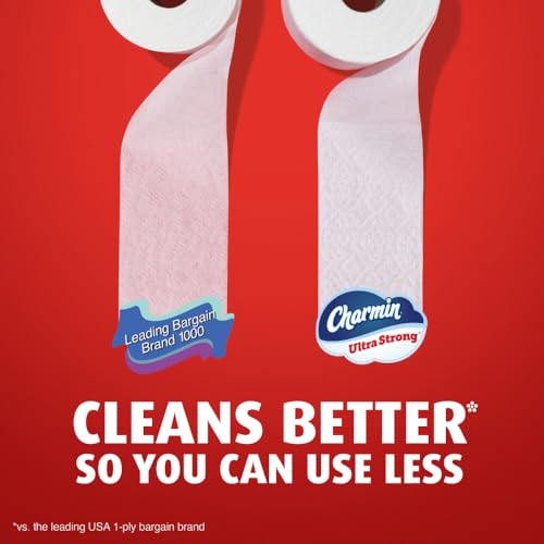 Image of Charmin Ultra Strong Toilet Paper 12 Mega XL Rolls, 330 Sheets Per Roll