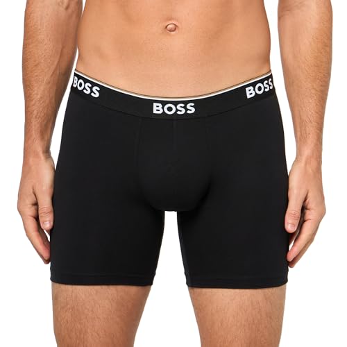 BOSS Men's 3-Pack Power Long Boxer Briefs2