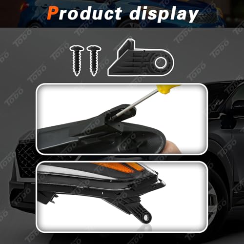 TODO 2014–2016 Kia Forte Headlights | OEM Replacement with Bulbs Included - Image 6