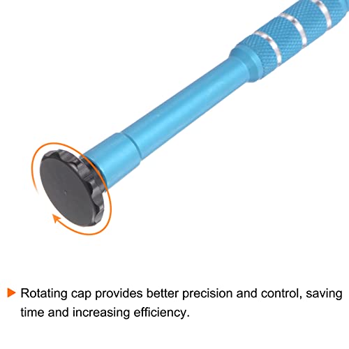 Harfington Aluminum Precision Screwdriver 1.2Mm Slotted Magnetic Head Swivel Lid Screw Driver For Phone Watch Glasses Electronics Repair #TOP3