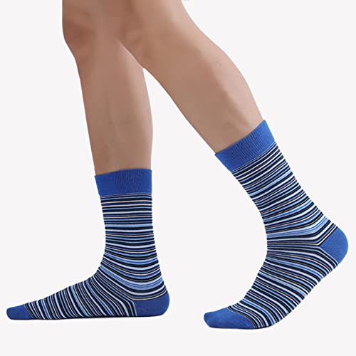 Men'S Athletic Socks Men'S Large Long Striped Socks Sports Wear-Resistant Casual Socks2