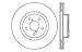 StopTech 127.47021R Sport Drilled/Slotted Brake Rotor (Front Right), 1 Pack