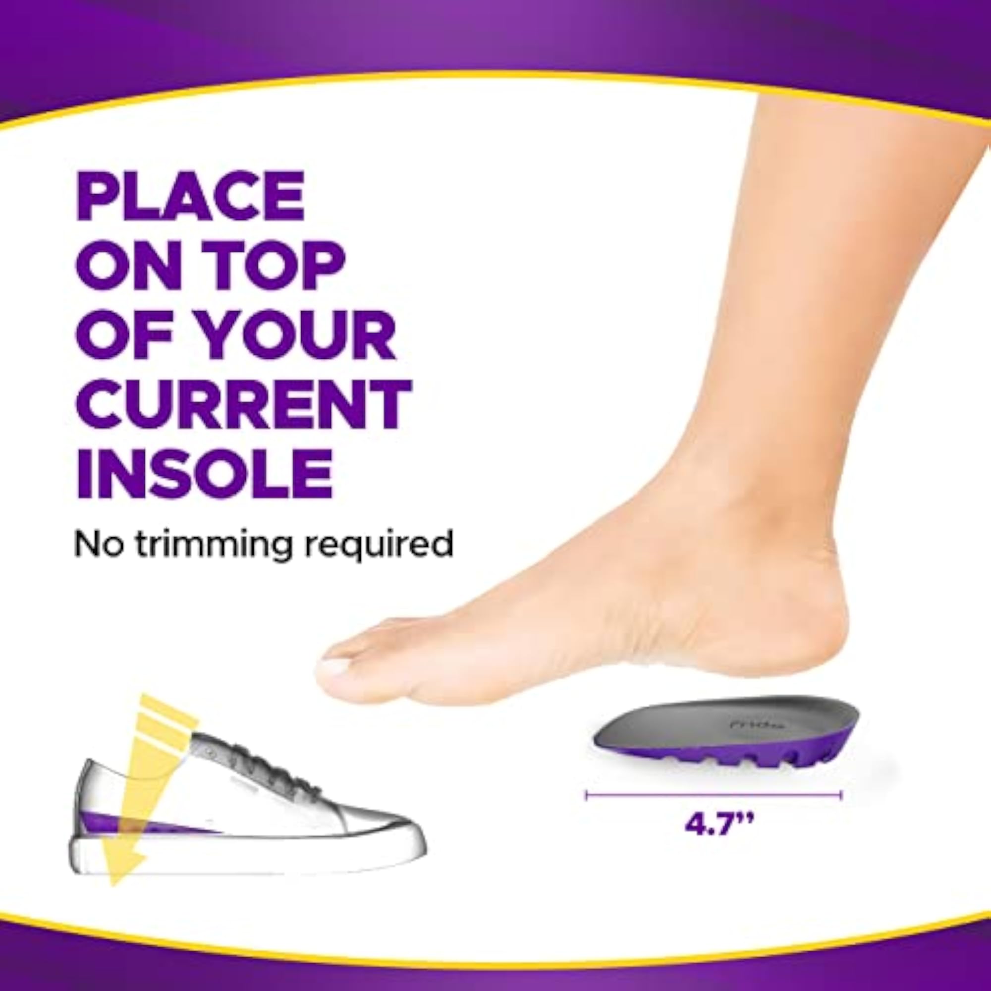 Orthopedic Heel Pads for Pain Relief, Extra Cushioning