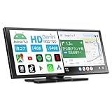 オットキャスト Ottocast ScreenAI ポータブルディスプレイオーディオ Androidシステム アンドロイドナビ ワイヤレスCarPlay/Android Auto対応 YouTubeやNetflixなどが動画視聴できる1920*720解像度 スプリットスクリーン