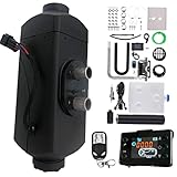 Air Diesel Heater, Faxron 12V 2KW Diesel Night Parking Heater with an LCD Switch, Remote Control and Silencer, 10L Tank for Cars, Trucks, Camper-vans, Boats, Indoor use and other vehicles - Image 1