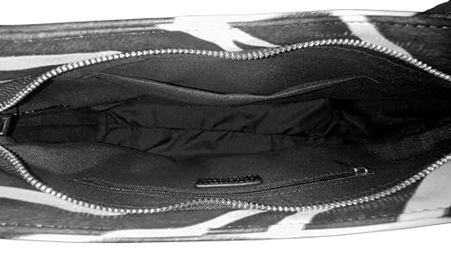 Sac à épaule Fjone Zebra noir pour illuminer vos tenues urbaines