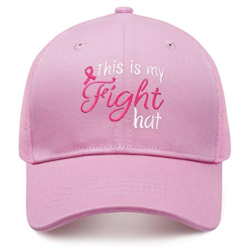 Gorra Trucker Bordada Cáncer de Mama para Mujer