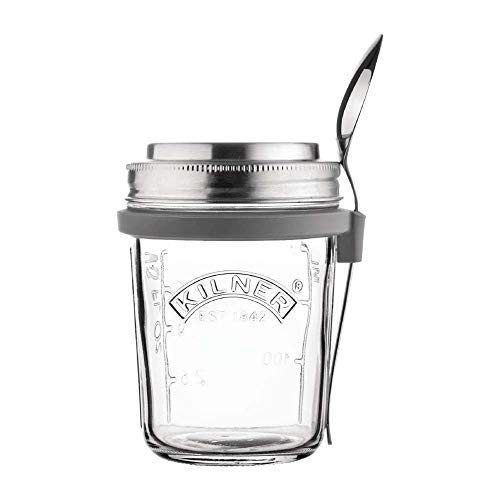 Kilner 0025.899 Set de bocauxà  petit-déjeuner en verre