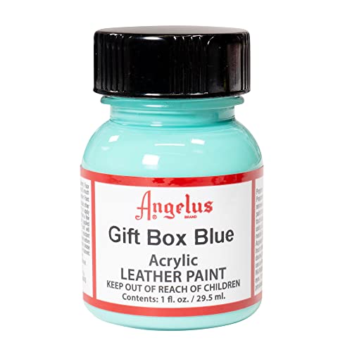Image of Angelus Acrylic Leather Paint, Gift Box Blue, 1 oz.