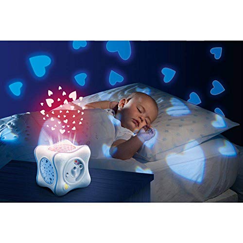 Chicco - Proyector Cubo arcoíris, Color Rosa (00002430100000)