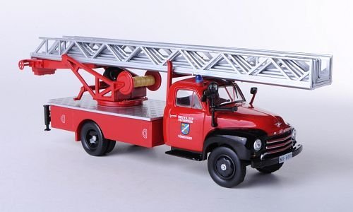 Preisvergleich Produktbild Opel Blitz, Freiwillige Feuerwehr Vöhringen, 1952, Modellauto, Fertigmodell, SpecialC.-40 1:43