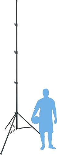 XbotGo Juego de trípode T4, estructura de aleación, hasta 13 pies, bolsa de almacenamiento profesional, pies antideslizantes resistentes al viento,