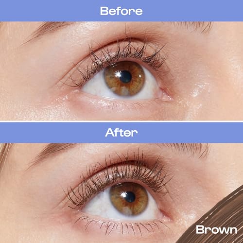 Image of Alleyoop Tubing Mascara Brown - Lengthening Mascara Tubing Formula, Smudge Proof for Sensitive Eyes, Clean Vegan Lash Definition, Biotin Peptide Infused, Full 8 mL