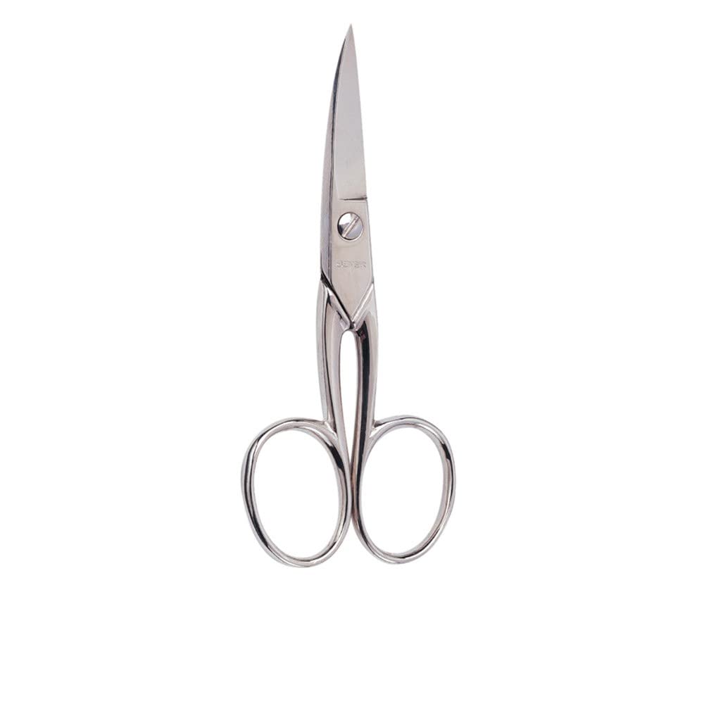 Beter Silver - Toenail Scissors, Special Pedicure, Curved Tip, Carbon Steel