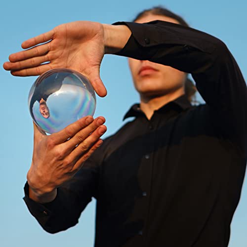 Kathfly Acrylic Contact Juggling Ball Small Transparent Practice Juggling Ball with Bag for Beginners Small Hands Cosplay, 7 cm/ 2.76 inches by Kathfly - Image 5