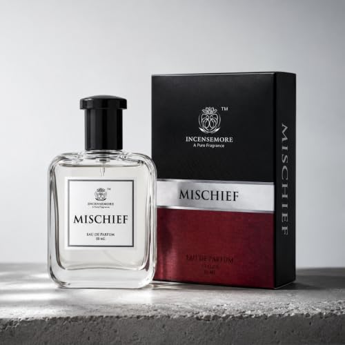 Mischief, Eau De Parfum Men, 50ml | Long Lasting Perfume for Men | Premium Luxury Fragrance Scent | Aromatic Blend of fresh fragrance | Suitable for E