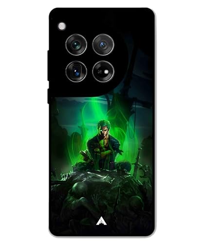 Image of Premium Anime 1 Case for Oneplus 12 (Glossy Finish) Soft-Touch Metal TPU Back Cover, Shockproof, Designer, Aesthetic Mobile Phone Case