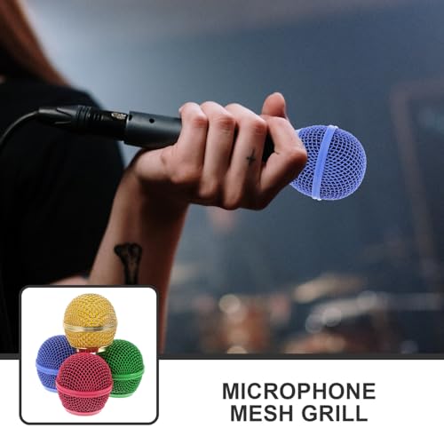Grille de micro écrasée solution têtes SM58 en maille Abaodam - 7