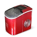 ★ ALTA CAPACIDAD: esta máquina de hielo eléctrica incluye una cuchara para hielo que tiene una capacidad para contener hasta 0,8 kg de cubitos de hielo.