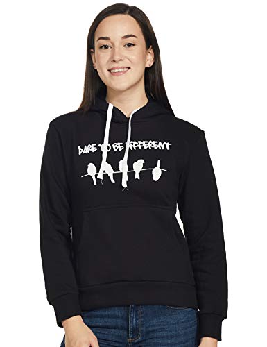Image of PINACOLADA Womens Printed Black Sweatshirt