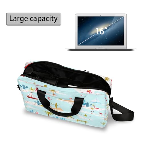 Bolso para laptop de 16 pulgadas con diseño marino miniatura 4