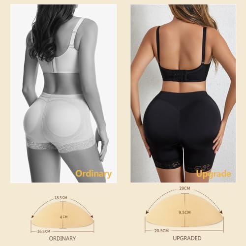 Women Bigger Butt Enhancer Butt Lifter Padded Lace Shapewear Control Panties Seamless Thicker Fake Buttock Underwear2