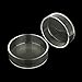 Senzeal 2X Aquarium Glass Shrimp Feeding Dish Bowls Reptiles Water Food Dish Feeder Bowl Round