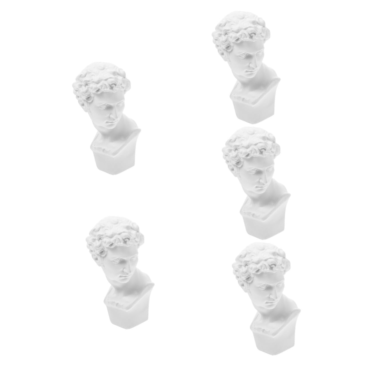 ABOOFAN 5 Uds Escultura Griega Estatua Griega Diosa Romana Miniatura Decoración Estatuas Réplica De Esculturas De David Escultura Romana Ornamento Escultura De Mitología Griega Clásico