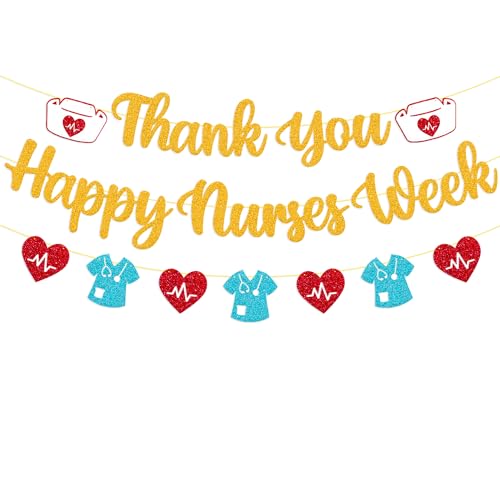 Thank You Happy Nurses Week�o�i�[ �i�[�X���ӏT�� �K�[�����h Thank You We Appreciate You �e�[�}�f�R���[�V���� �L���L���S�[���h Happy Nurses Day ��È�� ��� �p�[�e�B�[�p�i