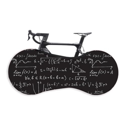 伸縮性のある自転車旅行バッグ - マウンテンバイクとロードバイク用のポータブル防塵収納パッキングバッグ、29パターンオプション(Mathematical formula)