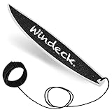 Windeck Finger Surfboard – White Slice Mini Finger Board Toy for Kids & Skaters | Air Surfboard Toy for Car Window Wind Tricks | Includes Grip Tape & Leash | Travel Gift for Surfers & Creative Play