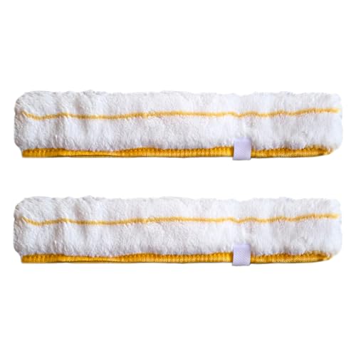 Image of Connecticut Solar 16 Inch Microfiber Cleaning Sleeve for Window & Solar Panel Cleaning - Microfiber Brush Refill (Pack of 2)