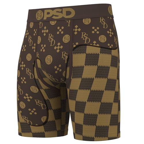 PSD Men's Boxer Briefs - Make Bank 3 Pack, 7 Inch Inseam, Stretchy Moisture-Wicking Boxer Briefs for Men Pack, Medium2