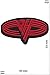 Produktbild LipaLipaNa Van Halen - red oval -Hard-Rock-Band Aufnäher Besticktes Patch zum Aufbügeln Applique Souvenir Zubehör
