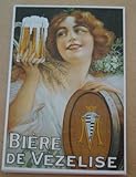 vezelise gare nancy  BIERE DE VEZELISE - 10x15 cm CARTE POSTALE