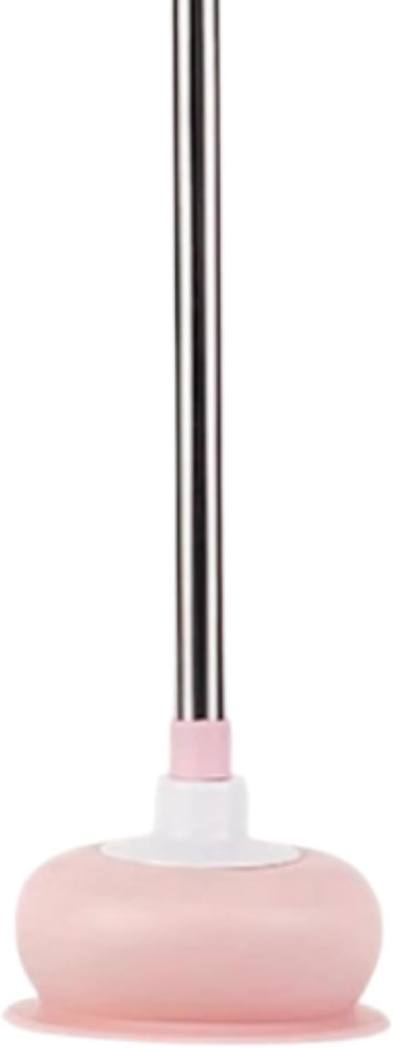 Toilet Leather Handle, Leather Suction Gun, Vacuum Plug, Toilet unclogger(Pink)
