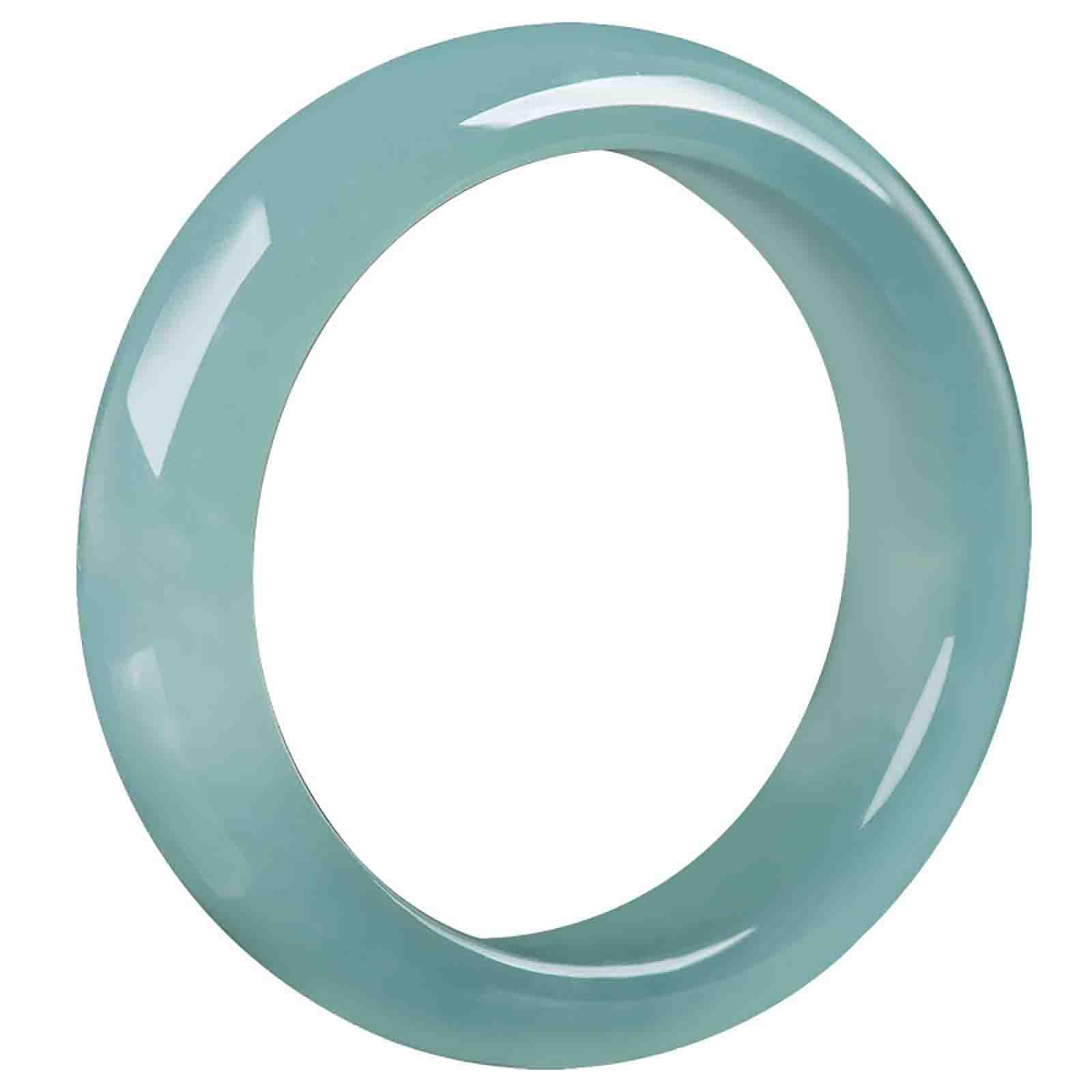 Naturalny jadeitowy pierścionek dla kobiet i mężczyzn, amulet biżuteria na szczęście, znaczący prezent na urodziny i specjalne okazje, modne akcesoria
