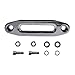 Extreme Max 5600.3096 MAGNA Polished Aluminum Universal ATV / UTV Hawse Fairlead for Synthetic Rope, SILVER