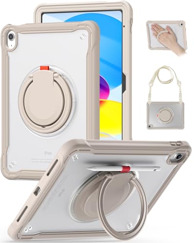 BRAECN for iPad (A16) 11th/10th Generation Case 11 inch 2025/10.9'' 2022 Handle Protective Cover...