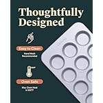 Caraway Non-Stick Ceramic 12-Cup Muffin Pan - Naturally Slick Ceramic Coating - Non-Toxic, PTFE & PFOA Free - Perfect for Cupcakes, Muffins, and More - Perracotta - Image 3