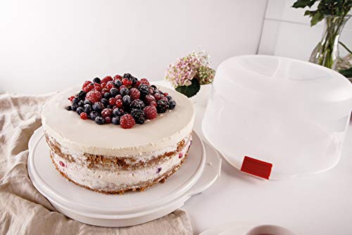 Kuchenbehälter Dr. Oetker Kuchentransportbox mit 38 cm Durchmesser