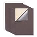 BENECREAT 20PCS Velvet (Gray) Fabric Sticky Back Adhesive Back Sheets, A4 Sheet (8.3" x 11.8"), Self-Adhesive, Durable and Water Resistant, Multi-Purpose, Ideal for Art and Craft Making
