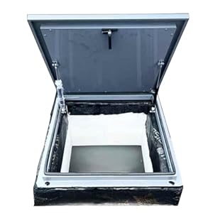 KLYDBMYT Dachluke Stahl 70 x 50 cm