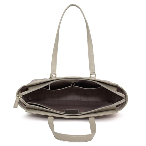 Image of Da Milano Leather Tote Bag Fits Upto 15 inch Laptop