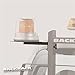 BackRack Light Bracket 10.5" Base | Black, Driver Side | 91001 | Universal w/ BackRack Frame