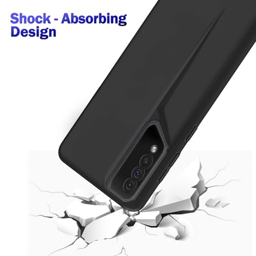 Image of Amazon Brand - Solimo Ultra-Thin Blade Runner Series Matte Finished Camera Protection Soft Back Cover for Samsung Galaxy A50 | A50s | A30s - Black
