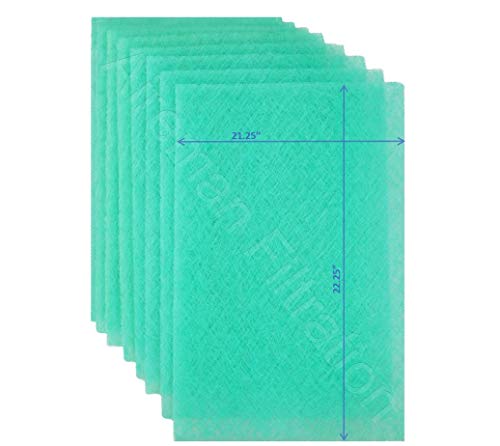 Image of 24x24x1 Electronic Air Filter Replacement Pads - 4 Changes
