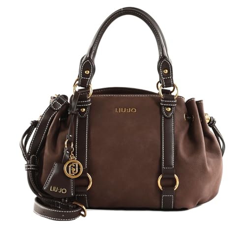 Bolso bandolera Liu Jo Ginesa marrón oscuro: sofisticación y versatilidad diaria