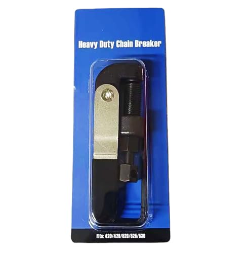 Image of Heavy Duty Portable Chain Breaker Riveting Tool for Motorcycle ATV Dirt Bike Scooter Bicycle Tractor Chain Break # 420, 428, 520, 525, 528, 530,Motorcycle Repair Kit