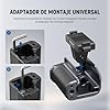 NEEWER Cage and Side Handle Kit Compatible with DJI Osmo Action 5 Pro / 4/3, Vlogging Protective Metal Video Rig with Magnetic Adapter Mount, Cold Shoe Shutter Extender Bar, Dark Gray, AC014+AC034 #4